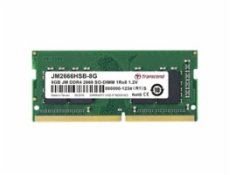 Transcend paměť 8GB (JetRam) SODIMM DDR4 2666 1Rx8 CL19