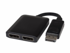Adaptér DisplayPort - 2x DisplayPort , rozšíření + zrcadlení obrazu, 4K*2K@30Hz Adaptér DisplayPort - 2x DisplayPort , rozšíření + zrcadlení obrazu, 4K*2K@30Hz