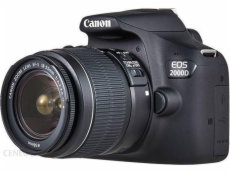 Canon batériový fotoaparát EOS 2000D BK + 18-55 IS objektív + batéria LP-E10 EU26 2728C010 -2728C010