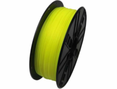 GEMBIRD Tisková struna (filament) PLA, 1,75mm, 1kg, fluorescentní, žlutá