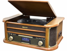 Gramorádio Roadstar, HIF-1993D+BT, gramofon, CD/MP3, dálkové ovládání,  DAB/DAB+/FM, Stereo, RDS, 20 paměťových pozic