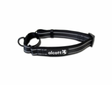 Alcott reflexní obojek pro psy, Martingale, černý, velikost L