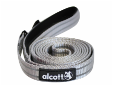 Alcott Reflexní vodítko pro psy, šedé, velikost M