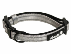 Alcott reflexní obojek pro psy, Adventure, šedý, velikost L