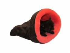 Marysa pelíšek 2v1 mini pro štěňátka/koťátka, tmavě růžový/tmavě šedý Marysa pelíšek 2v1 mini pro štěňátka/koťátka, tmavě růžový/tmavě šedý