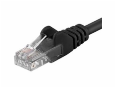 Patch kabel UTP Cat 6, 1,5m - černý