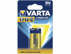 10x1 Varta Longlife Extra 9V block 6 LR 61       PU inner box