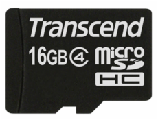 Transcend microSDHC         16GB Class 4