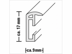 Hama Madrid biela 30x40 plast 31768