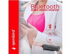 Adapter USB Bluetooth v4.2, GEMBIRD, stereo audio receiver, černý