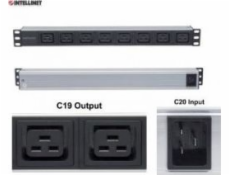 Intellinet Network Solutions Intellinet PDU 1U pre 19" rackové skrine