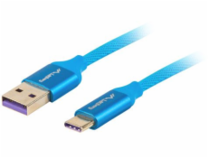 Lanberg CA-USBO-21CU-0005-BL USB cable 0.5 m USB 2.0 USB A USB C Blue