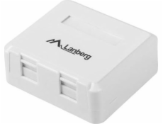 Namontovaná pre dva moduly Keystone OK1-0002-W