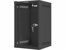 Lanberg wall-mount cabinet 10  9U (280x310  black)