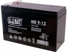 MPL megaBAT MB 9-12 Batéria do UPS Kyselinová olovený akumulátor VRLA AGM Bezúdržbový 12 V 9 Ah Čierna