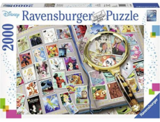 Puzzle 2000 dielikov Kolekcia poštových známok