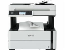 EPSON tiskárna ink EcoTank Mono M3180, 4v1, A4, 39ppm, Ethernet, Wi-Fi (Direct), Duplex, LCD, ADF, 3 roky záruka po reg.