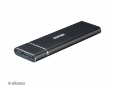 AKASA externí box pro M.2 (NGFF) SSD, USB 3.1 Gen 2 Superspeed+ (Supports 2230, 2242, 2260 & 2280), 10Gb/s, hliníkový