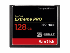 Paměťová karta Sandisk Extreme Pro CF 128 GB 160 MB/s VPG 65, UDMA 7