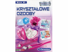 Clementoni Scientific Fun. Kryštálové dekorácie