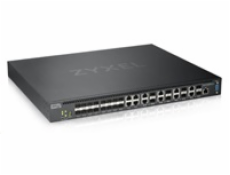 Zyxel XS3800-28, 28-port 10GbE L2+ Switch, MultiGig, 12x 10G Copper, 8x 10G dual pers., 8x 10G SFP+. Dual PSU