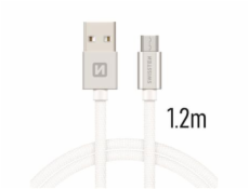 Swissten Kabel Textile Micro Usb 1,2 M S