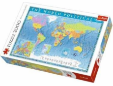 Trefl Puzzle 2000 Politická mapa sveta