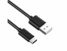 Kabel PremiumCord USB 3.1 C/M - USB 2.0 A/M rychlé nabíjení 3A, 50cm, černý