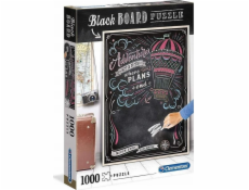 Clementoni Puzzle 1000 dielikov - Black Board Travel