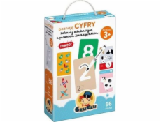 Bright Junior Media Poznávam číslice vzdelávacej zábavy S perom Zmazakak Czuczu