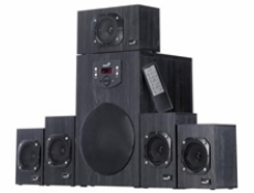 GENIUS repro dřevěné SW-HF 5.1 4500 v2, Home Theater, 125W RMS, DO