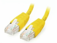 GEMBIRD Kabel UTP Cat5e Patch 0,25m, žlutý