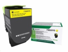 Lexmark toner pro CS/CX317, 417, 517 Yellow z programu Lexmark Return na 2 300 stran