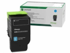 Lexmark azurový Extra High cap. toner C242XC0 Return program pro pro C2425x,C2535x,MC2425x,MC2535x,MC2640x - 3500 str