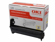 Obrazový válec OKI 43870021 pro žlutý toner do C5850/C5950/MC560 (20 000 stran)