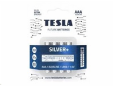 Tesla AAA SILVER+ alkalická, 4 ks, ND 