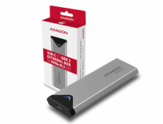 Externí box AXAGON EEM2-UG2 USB-C 3.2 Gen 2 - M.2 NVMe SSD kovový - délka 42 až 80 mm