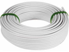 Cable coaxial Maclean MCTV-471 (50m ; white color)