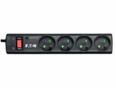 Eaton Protection Strip 4 FR, přepěťová ochrana, 4 zásuvky, 1m Eaton Protection Strip 4 FR, přepěťová ochrana, 4 zásuvky, 1m
