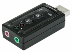 MANHATTAN Hi-Speed USB 3D 7.1 Sound Adapter