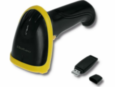 Qoltec 50862 Wireless Laser Barcode Scanner 1D | 2.4GHz