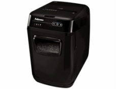 Skartovač Fellowes AutoMax 150C, P-4, Cross cut 4×38mm, zásuvka 150listů, 32l, CD+DVD, Credit Card