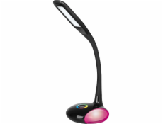 Activejet LED desk lamp VENUS BLACK with RGB base