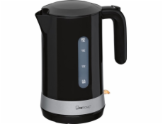 Rychlovarná konvice Clatronic, WK3452/BK, 1,8 L, 360° základna, skryté topné těleso, filtr pro zachycení vodního kamene, ochrana proti přehřátí, 2200 W