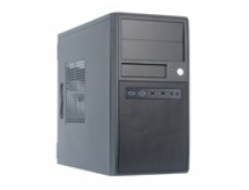 CHIEFTEC skříň Mesh Series/mATX, CT-04B-OP, Black, USB 3.0, bez zdroje