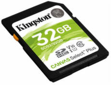 Kingston 32GB SecureDigital Canvas Select Plus (SDHC) 100R Class 10 UHS-I