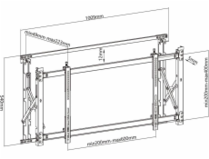  Uchwyt do TV 46-52 Digital Signage MC-845