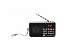 RÁDIO DIGITÁLNÍ   B-6039 SAM  ČERVENÝ MT-L938