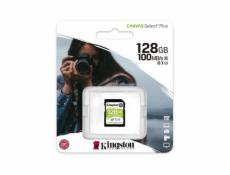 Kingston 128GB SDXC U3 V30 CL10 100MB/s