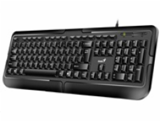 GENIUS klávesnice KB-118/ Drátová/ USB/ černá/ CZ+SK layout